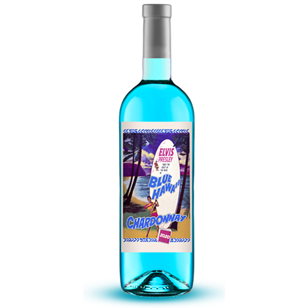 WCS - Elvis Presley Blue Hawaii White Wine with natural color