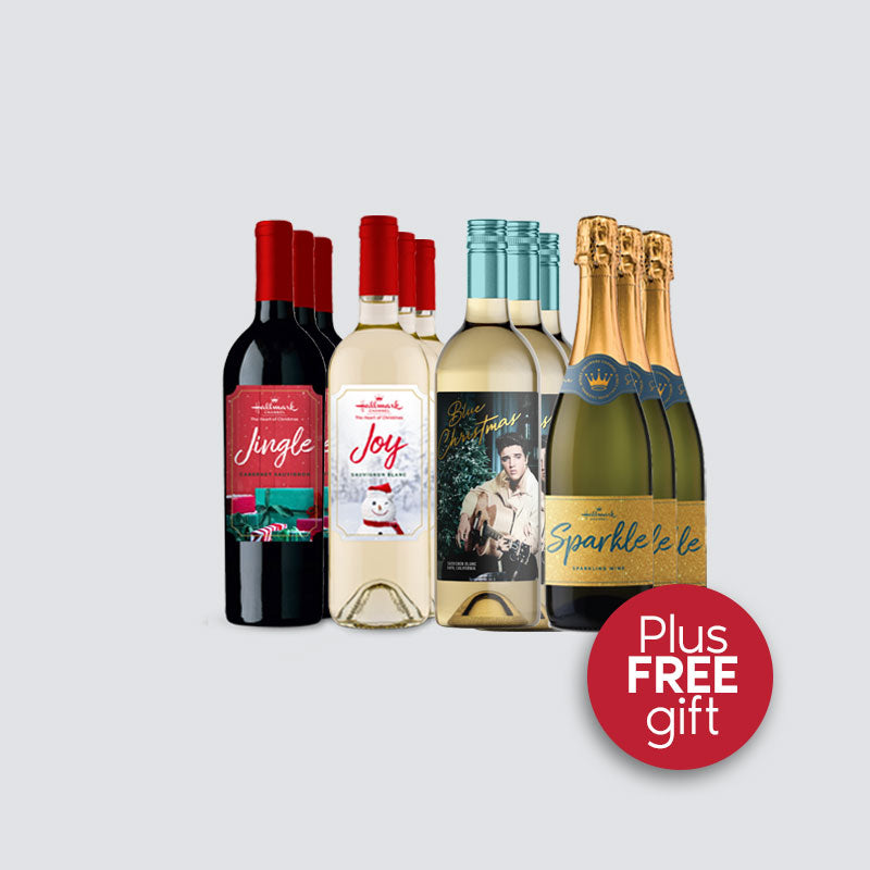 Hallmark Christmas Holiday 12Pack Hallmark Channel Wines Hallmark christmas holiday 12pack hallmark channel wines