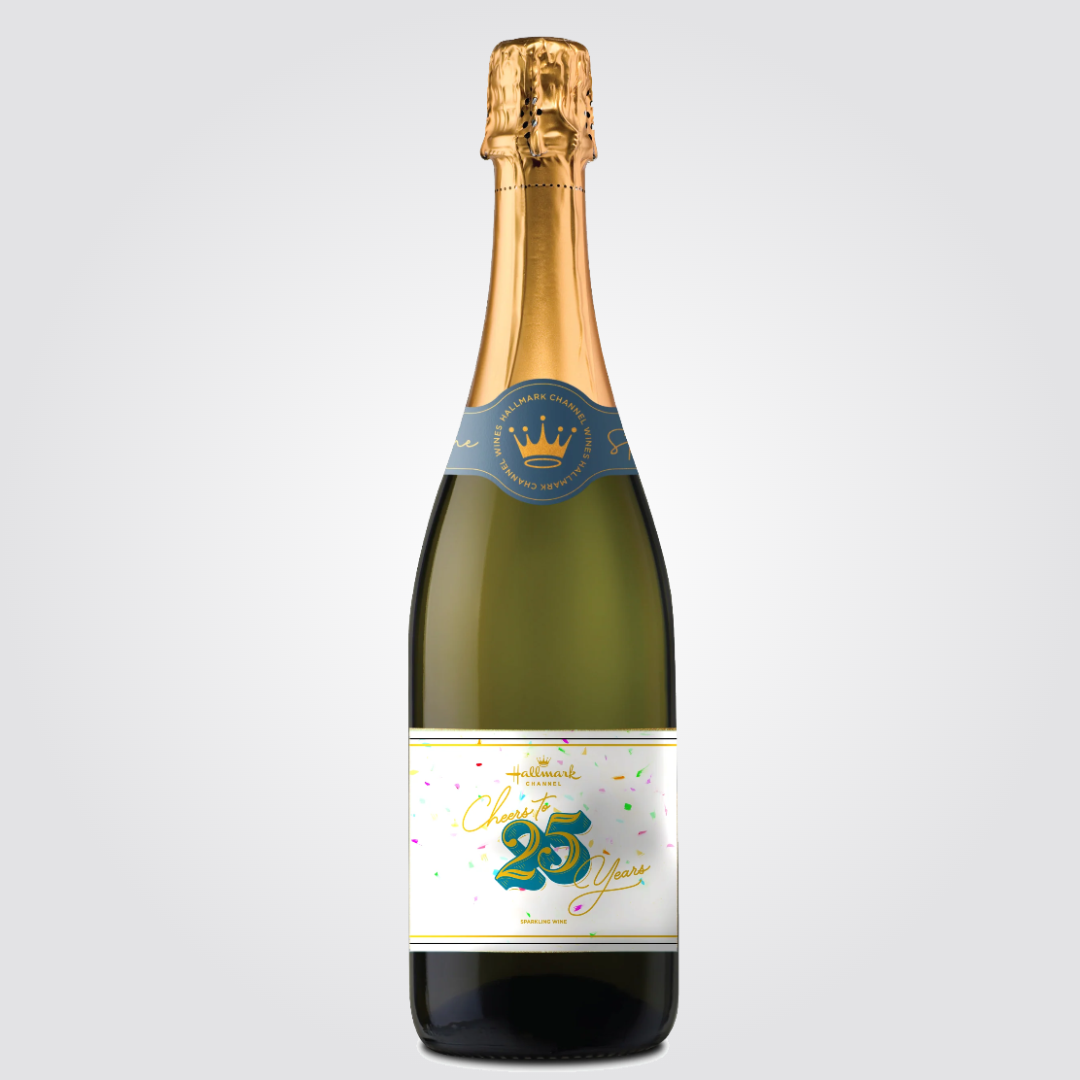 PREORDER - Hallmark Channel's 25th Birthday Sparkling Wine