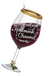 HALLMARK WINE GLASS ORNAMENT