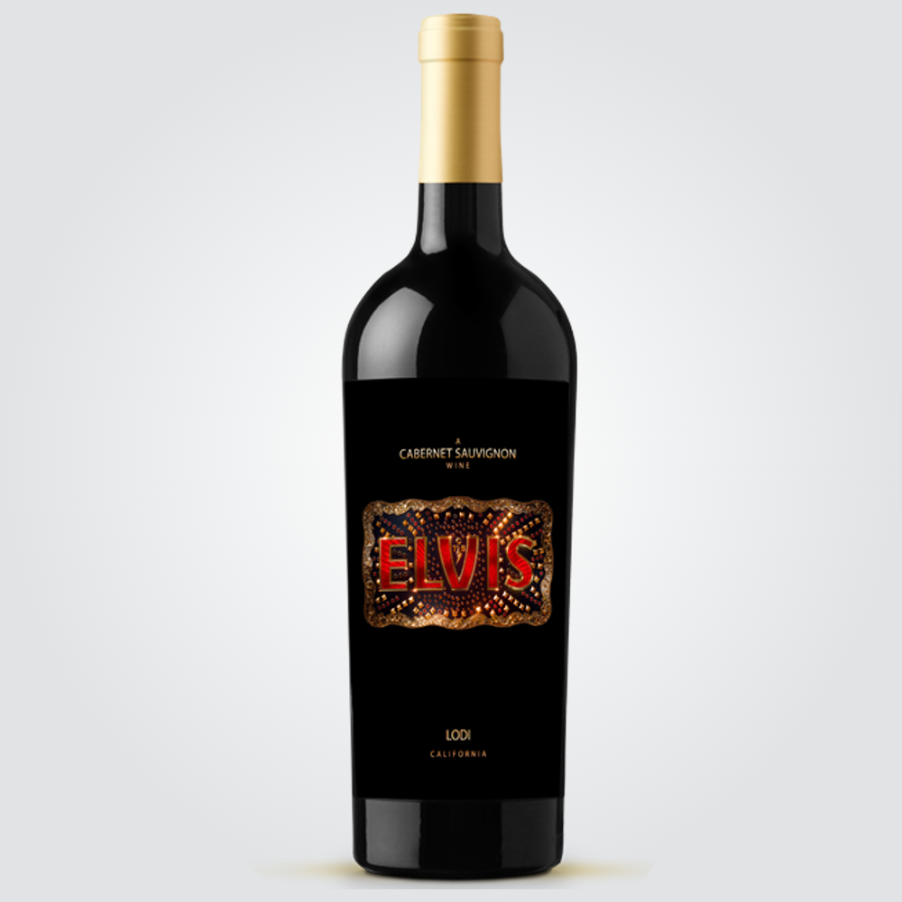 WCS - Elvis Presley Belt Buckle Cabernet Sauvignon - Hallmark